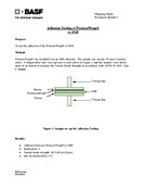 Adhesion Testing of ProtectoWrap® to OSB
